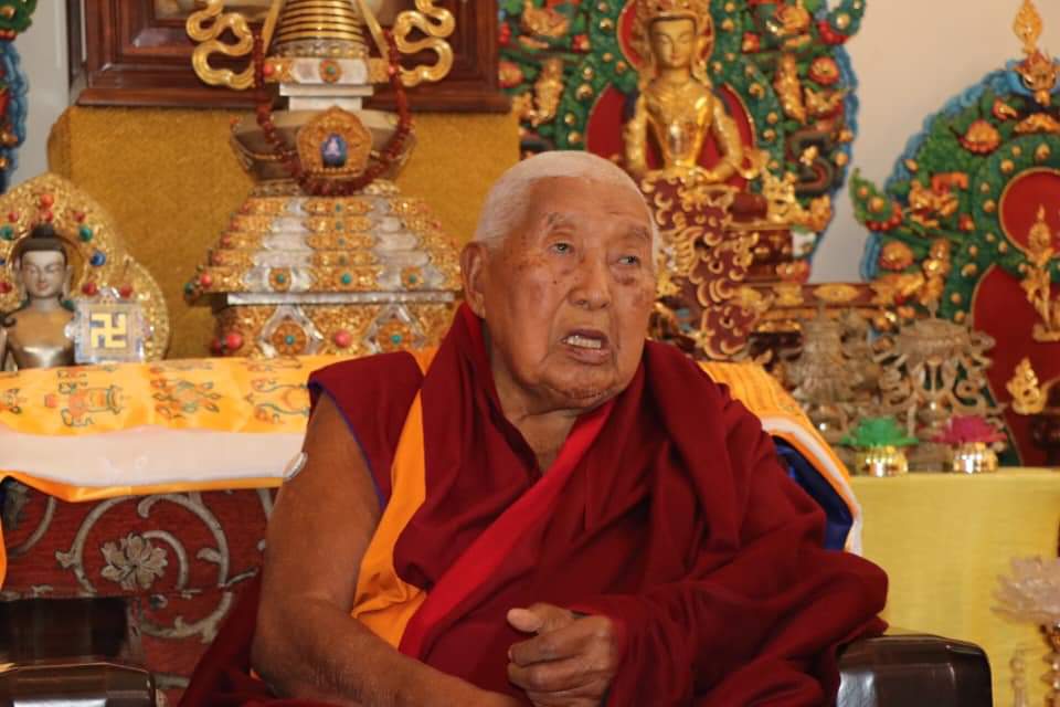 S H Yongdzin Lopn Tenzin Namdak Rinpoche